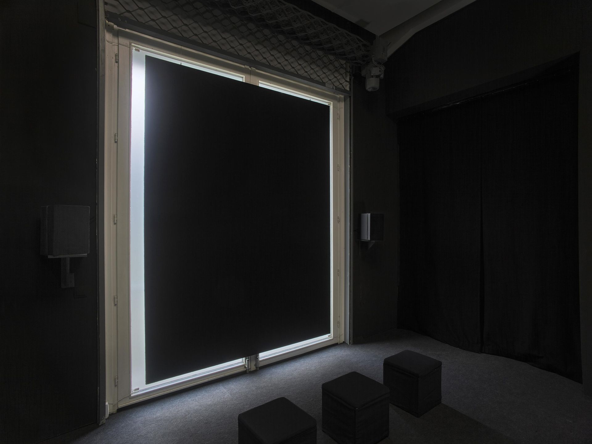 Kirstin Burckhardt, You are not alone … ever, 2020, Audiovisual installation (22:22'), Sound in collaboration with Tobias Gronau, Dimensions variable, Courtesy the artist, Photo: Achim Kukulies, Düsseldorf