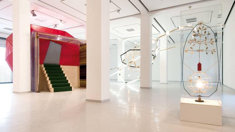 Installationsansicht No Illusions, KAI 10 | Raum für Kunst, Foto: Hendrik Reinert