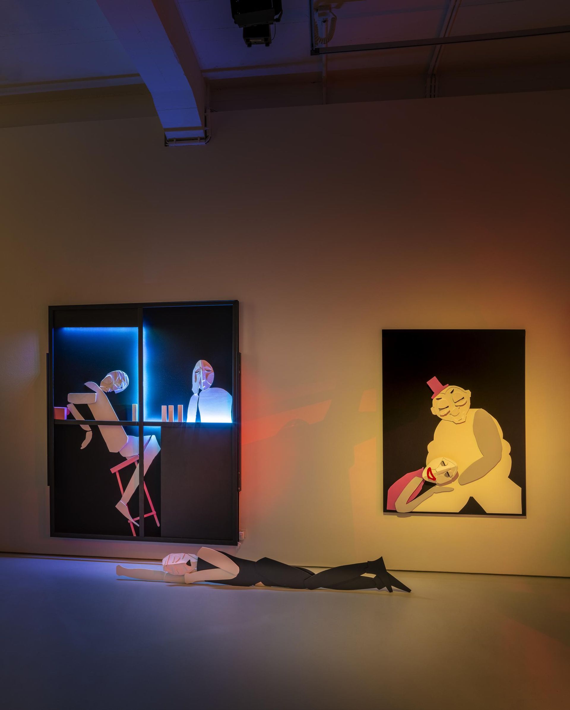 Claus Richter, Family, 2019, Courtesy the artist and Clages, Cologne, Photo: Hennig Krause