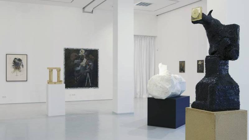 Michael Bauer, Installationsansicht KAI 10 | Raum für Kunst, Foto: Claus Langer