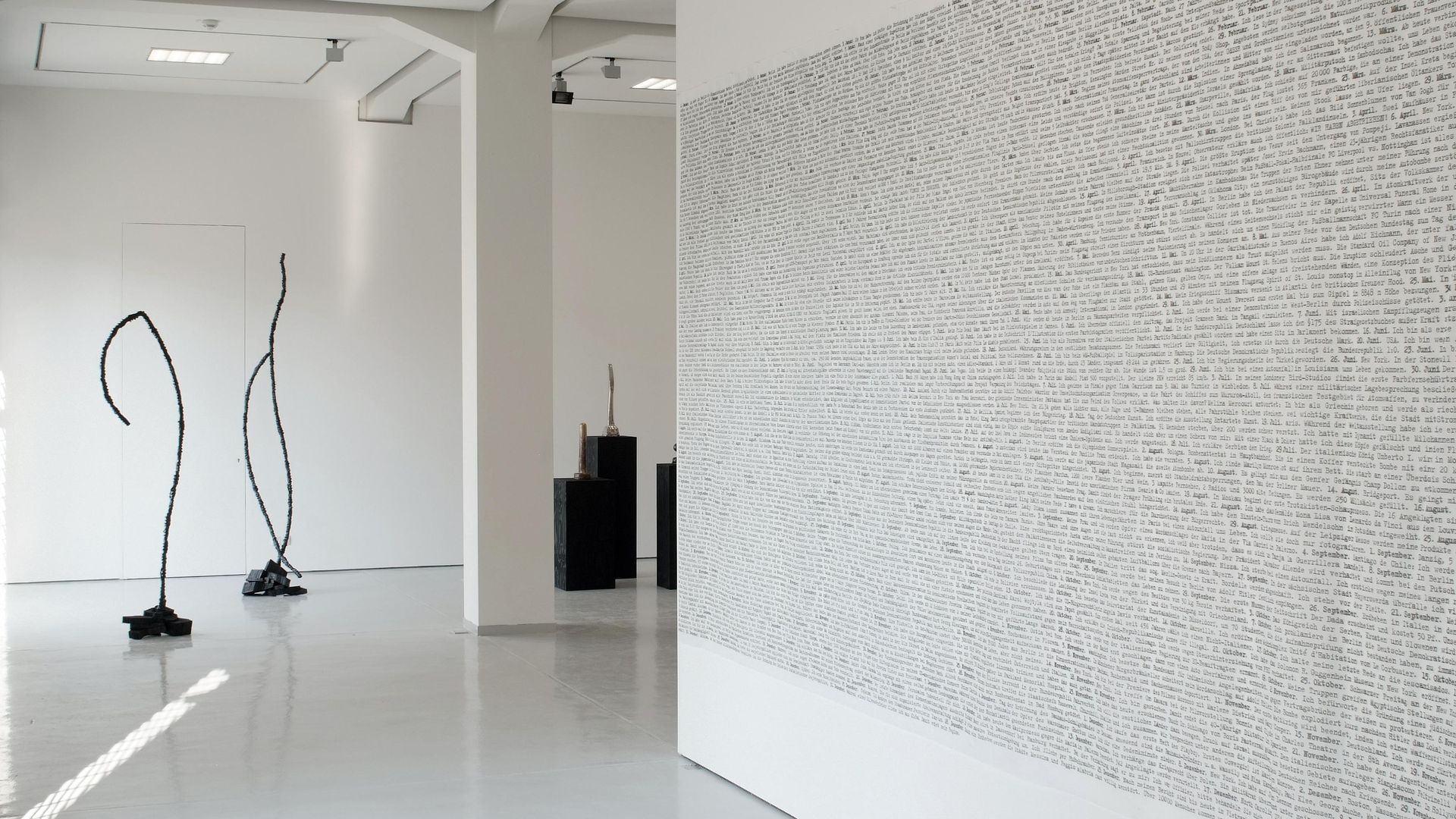 Installationsansicht The Fate of Irony, KAI 10 | Raum für Kunst, Foto: Hendrik Reinert