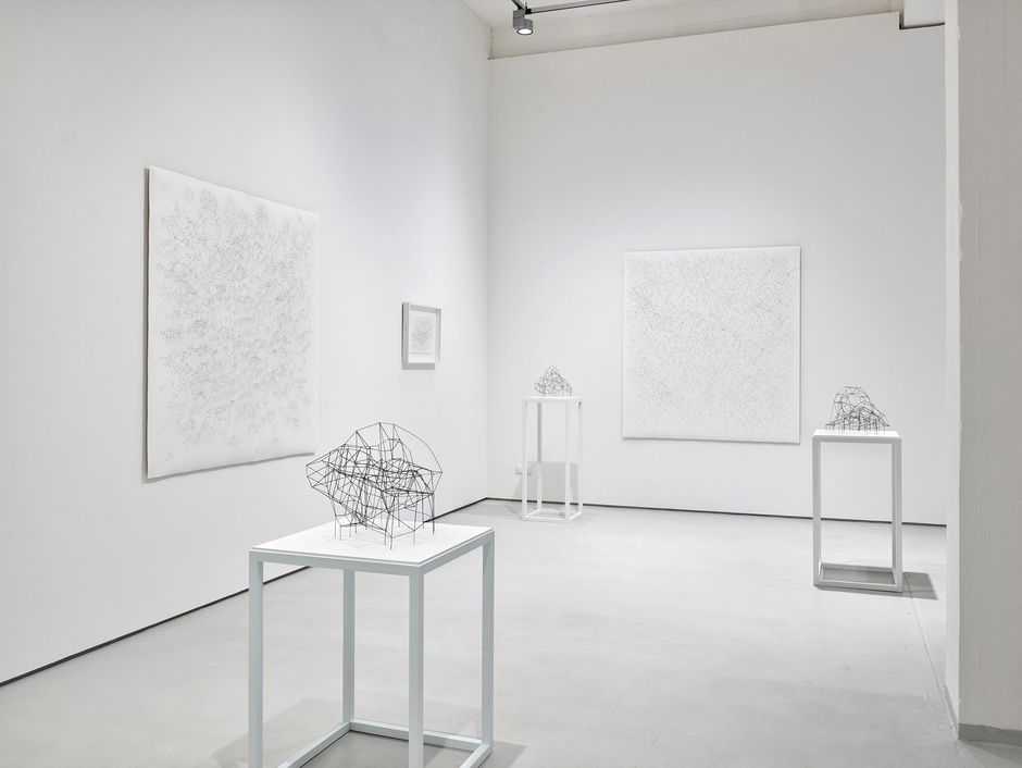 Installation view Irene Weingartner in KAI 10 | ARTHENA FOUNDATION / Courtesy the artist, VG Bild-Kunst Bonn, 2022 / Photo: Achim Kukulies, Düsseldorf