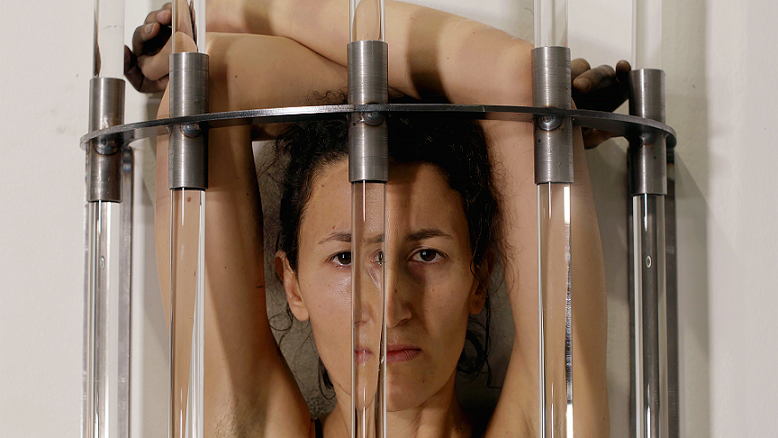 Boryana Petkova, Guardian II, 2022, still from the video by Kalin Serapionov / Courtesy the artist, Brigitte March ICA, Stuttgart and Structura Gallery, Sofia