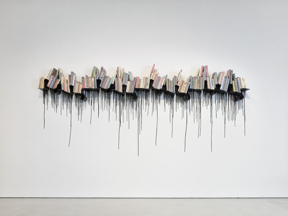 Saâdane Afif, The Pirates' Who's Who, 2000-2004, Courtesy the artist, Installation view KAI 10 | ARTHENA FOUNDATION, Photo: Achim Kukulies, Düsseldorf 