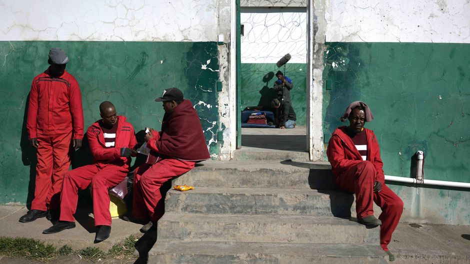 Teboho Edkins, Shepherds I - V, 2019, 5 pigment prints on baryt, each 28,5 x 48 cm with the collaboration of Samuel Lahu Courtesy the artist and Kai Middendorff Galerie, Frankfurt am Main