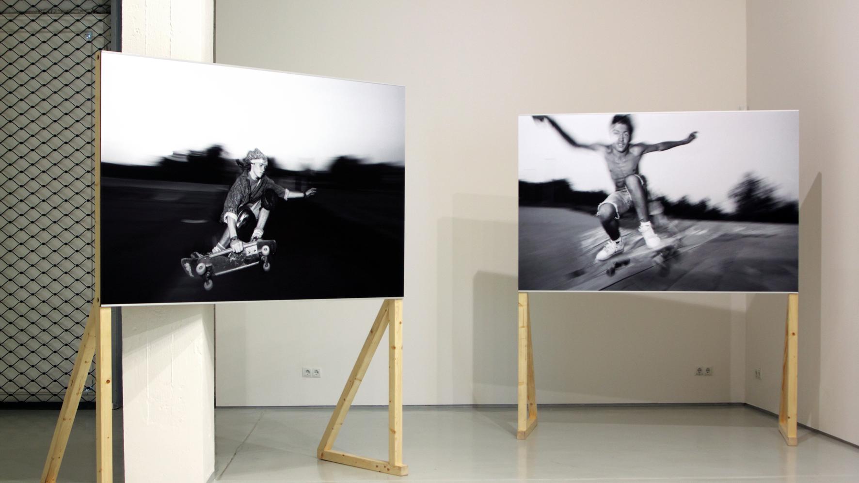 Mind the Gap, Werke von Barbara Wüllenweber, © VG-Bildkunst, Ansicht KAI 10 