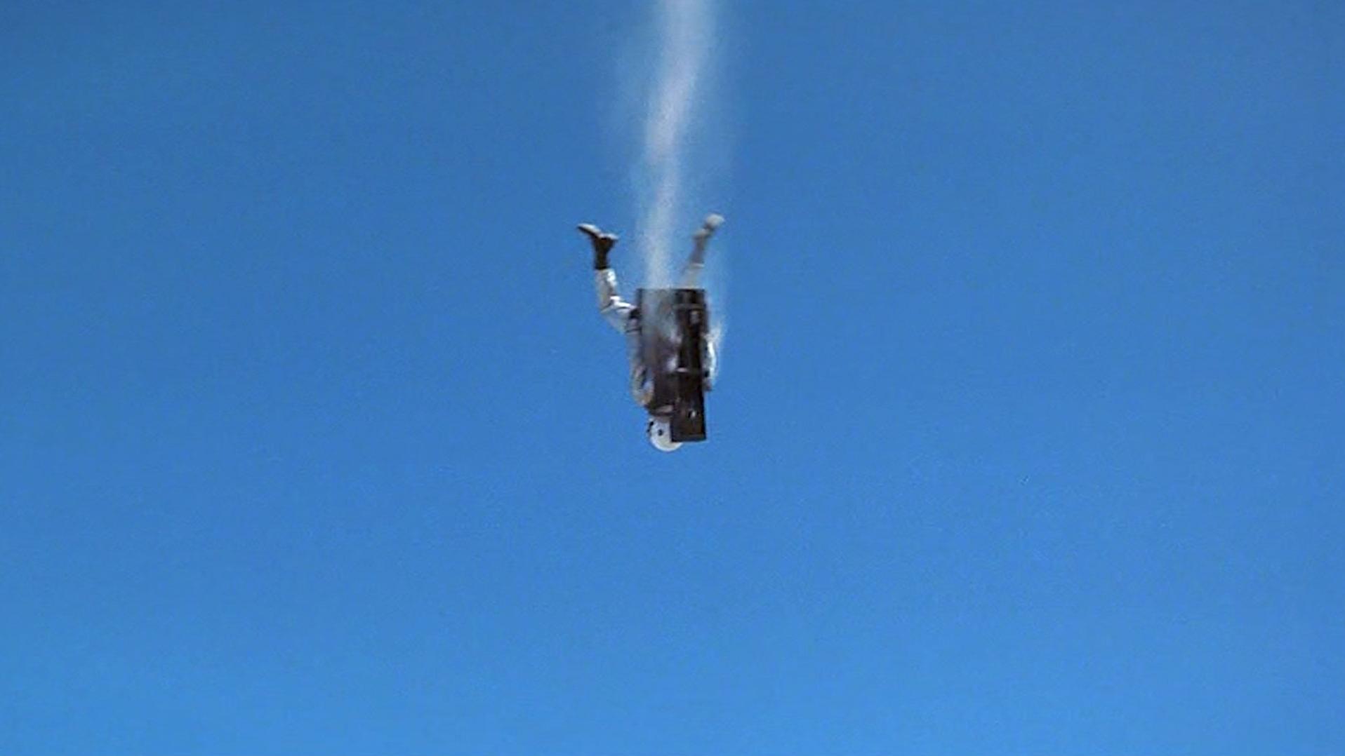 Jens Pecho, Screenshot aus THREE CASUALTIES, 2018, Video, Farbe, Ton, 7’18’'