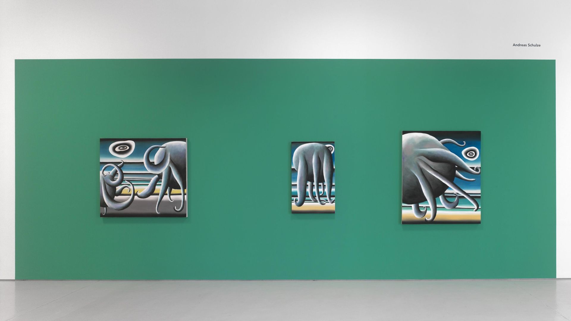 Andreas Schulze, Installationsansicht 