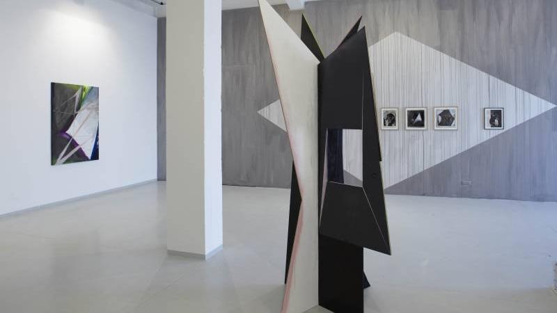 Hansjörg Dobliar, Installationsansicht KAI 10 | Raum für Kunst, Foto: Claus Langer