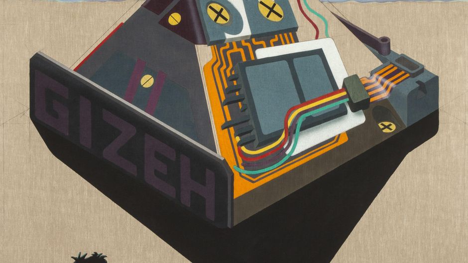 Raymond Barion, Pyramid, 1983, Courtesy of the Artist