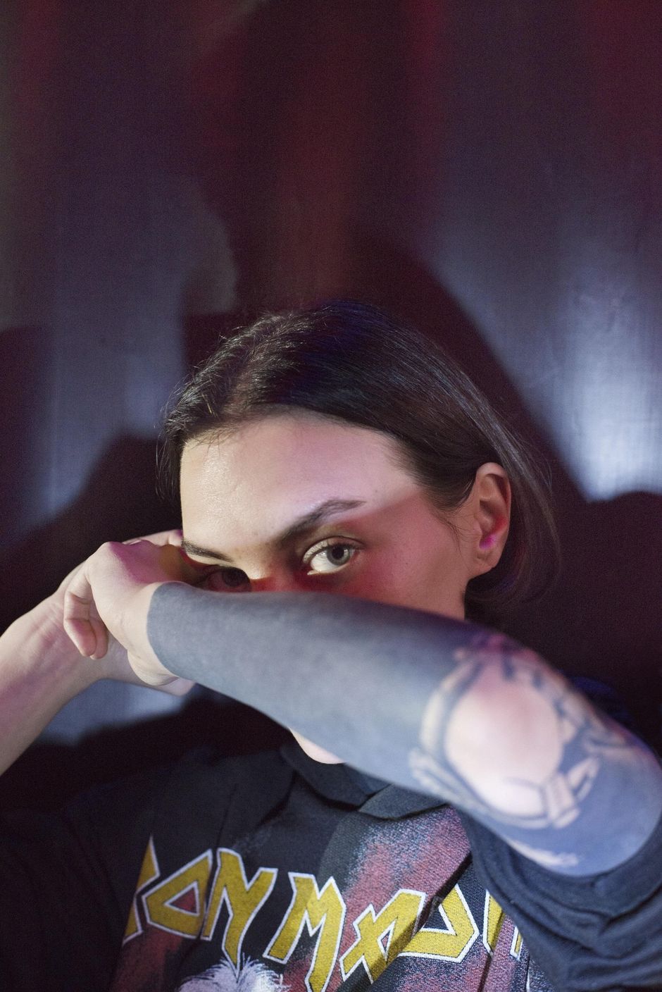 Tobias Zielony, Ink, 2018, from the series 'Golden', 69 x 46 cm, archival pigment print, Courtesy: the artist and KOW